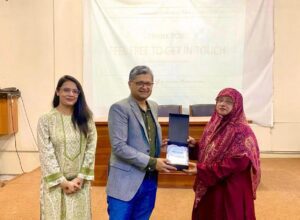 Khayyam Siddiqi from JazzCash and VEON Addresses Reputation Management in Age of AI at University of Karachi